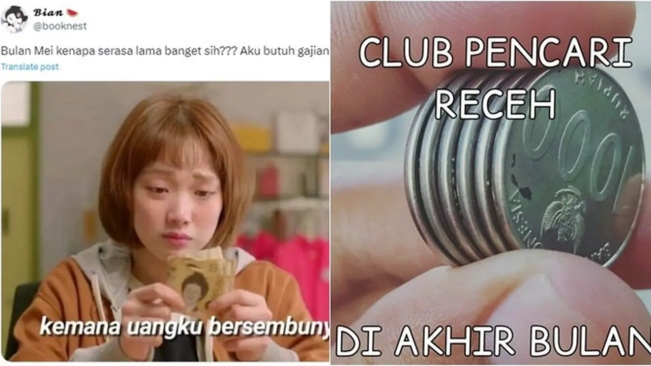10 Meme Kocak Kondisi Akhir Bulan Ini Bikin Senyum Tipis