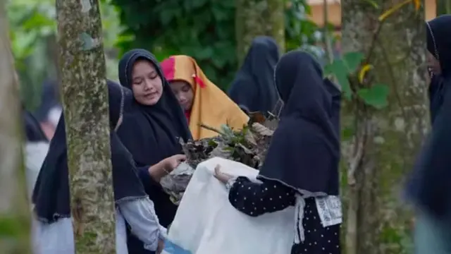 Zero waste di pondok pesantren untuk menjaga lingkungan lebih produktif. (Istimewa)