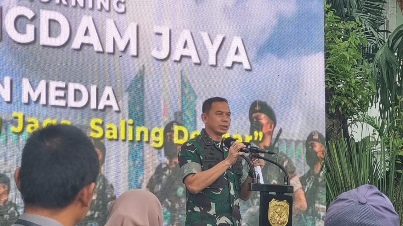 Pangdam Jaya Mayjen TNI Deddy Suryadi