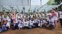 Relawan Ganjar Pranowo Gelar Sedekah Sayur ke ratusan keluarga di Jaksel.