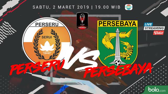 Perseru Serui Vs Persebaya Surabaya