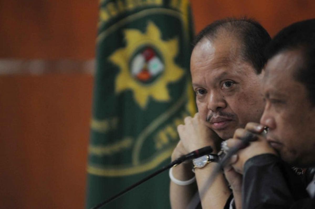 Sutan Bhatoegana dengar kesaksian Waryono Karno di sidang kasus ESDM