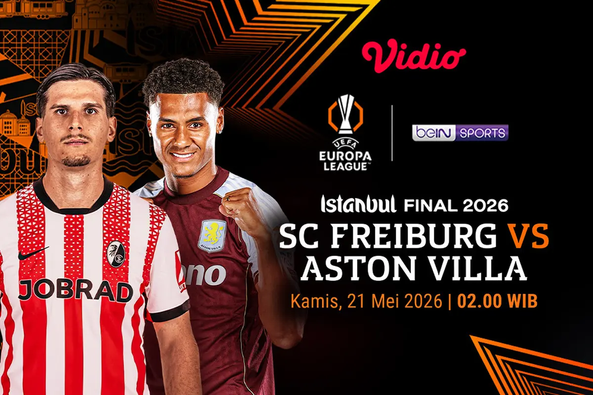 Saksikan SC Freiburg vs Aston Villa eksklusif di Vidio. (dok. vidio.com)