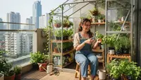 10 Greenhouse Mini di Balkon Apartemen yang Estetik dan Fungsional, Inspirasi Berkebun Modern