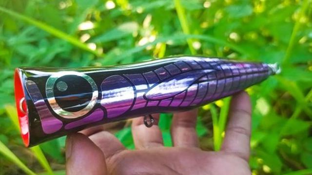 Salah satu Jing atau alat pancing produksi Arif Rozi yang sudah mendunia (Istimewa)