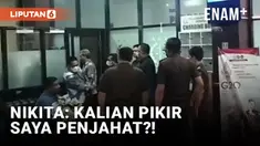 Nikita Mirzani Menangis dan Berteriak saat Bakal Ditahan di Kejari Serang