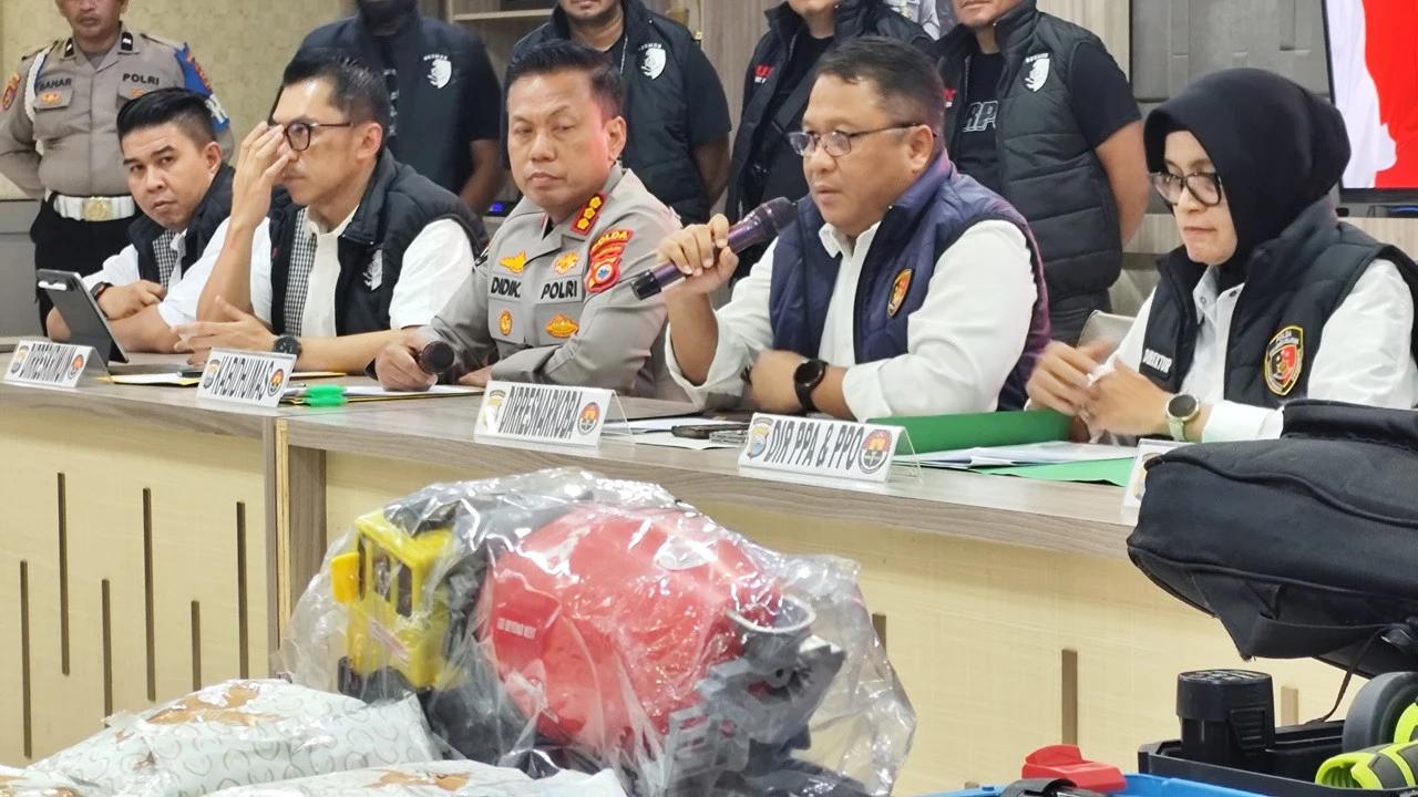 Polisi Bongkar Penyelundupan Sabu Disembunyikan di Truk Mainan