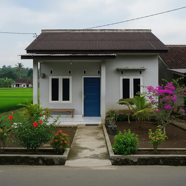 9 Rumah Sederhana Era 90-an tapi Tetap Modern di Desa, Harmoni Klasik Tak Lekang Waktu