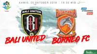 Liga 1 2018 Bali United Vs Pusamania Borneo FC (Bola.com/Adreanus Titus)