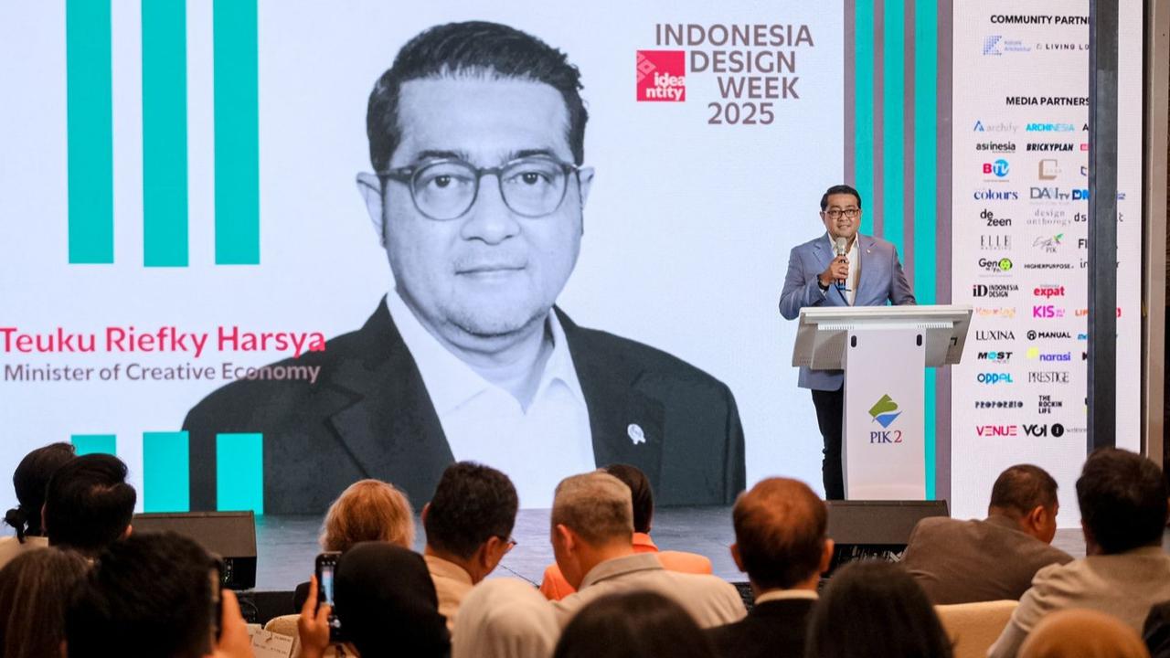 Buka IDW 2025, Menteri Ekraf: Industri Kreatif adalah Mesin Baru Pertumbuhan Ekonomi Indonesia