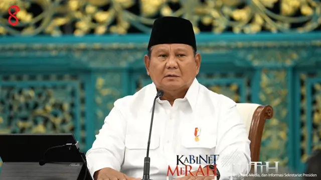 Prabowo Sebut Gaji Guru Kurang hingga Minim Lapangan Kerja di Sidang Kabinet Paripurna