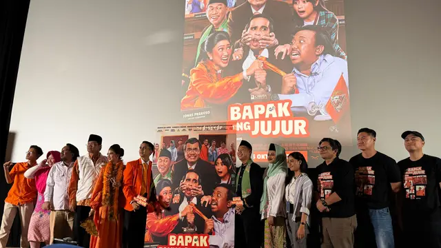 Soleh Solihun Rela Kumis Dicukur Setengah demi Film Bapak Paling Jujur, Andovi da Lopez Sampai Susah Tahan Tawa
