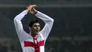 6. Julio Cruz - Mantan bintang Inter Milan mendapatkan julukan bukan dari perlakuan di lapangan. El Jadinero atau si tukang kebun didapatkan karenasaat muda ia memang berprofesi sebagai tukang kebun. (AFP/Luigi Bertello)