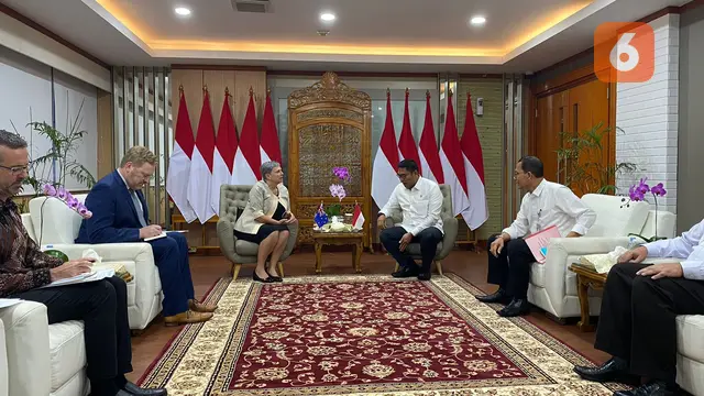 Dubes Penny Williams juga memaparkan bahwa pertanian merupakan dasar yang sangat penting bagi hubungan antara Australia dan Indonesia (Dok. Liputan6.com/Teddy Tri Setio Berty).