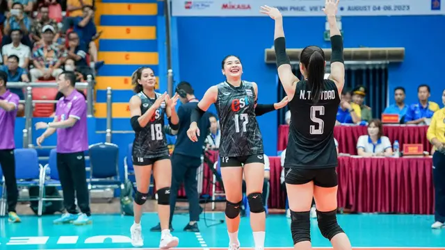 Timnas voli putri Thailand - Bola Voli - SEA V League 2023