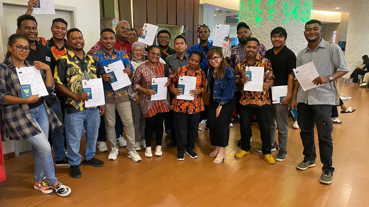 Grup seni Hngateri dari PYCH akan membawa kekayaan budaya Papua ke panggung internasional di Belanda (Istimewa)