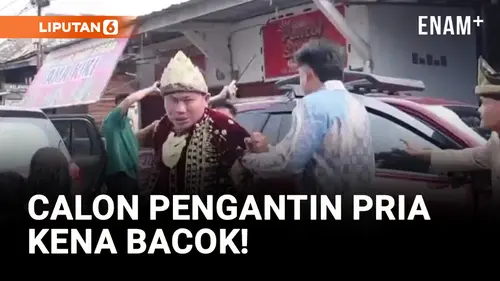 VIDEO: Viral! Calon Pengantin Dibacok saat Ingin Melangsungkan Akad