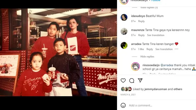 Rino Soedarjo dikabarkan pacaran dengan Gisella Anastasia (Foto: Instagram rinosoedarjo)