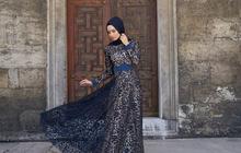 9 Model Dress Batik Kombinasi Brokat Lengan Panjang, Jadikan Penampilanmu Teristimewa Hadiri Acara