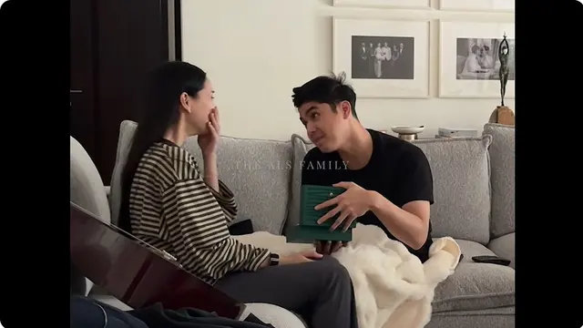 7 Reaksi Keluarga Besar saat Alyssa Daguise dan Al Ghazali Beri Kabar Kehamilan