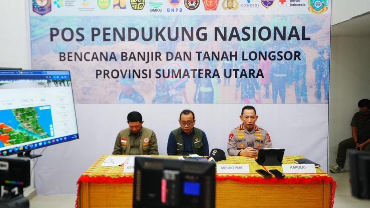 Kapolri Sigit Kerahkan Ribuan Personel dan Alutsista untuk Tangani Bencana di Aceh, Sumut, dan Sumbar