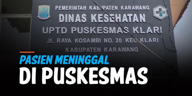 VIDEO: Viral, Rekaman Pasien Meninggal di Halaman Puskesmas