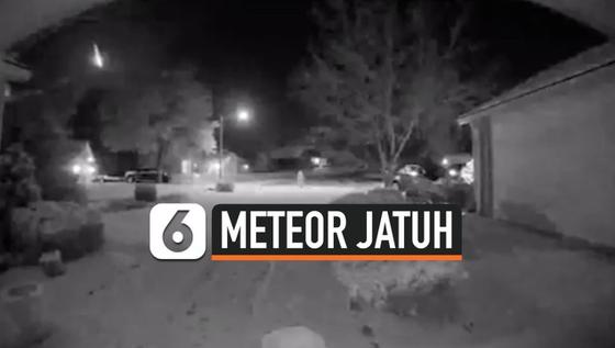 VIDEO: Meteor Jatuh di Langit Missouri Amerika