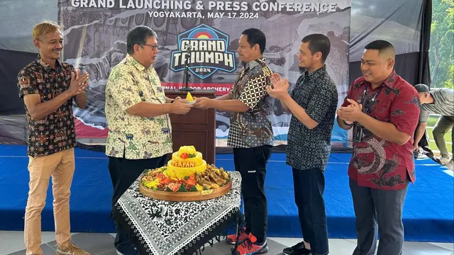Jumpa pers perhelatan Kejuaraan Panahan Indoor Grand Triumph