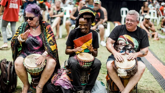 Warga Afrika Selatan Rayakan Ulang Tahun Bob Marley