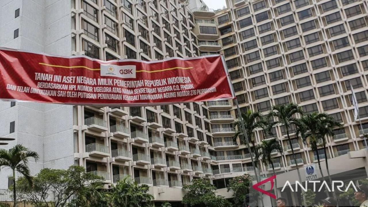 PN Jakpus Tolak Gugatan Indobuildco, Hotel Sultan Wajib Dikosongkan