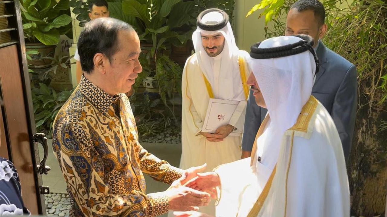 Jokowi Ungkap Isi Percakapan Saat Bertemu Duta Besar Qatar