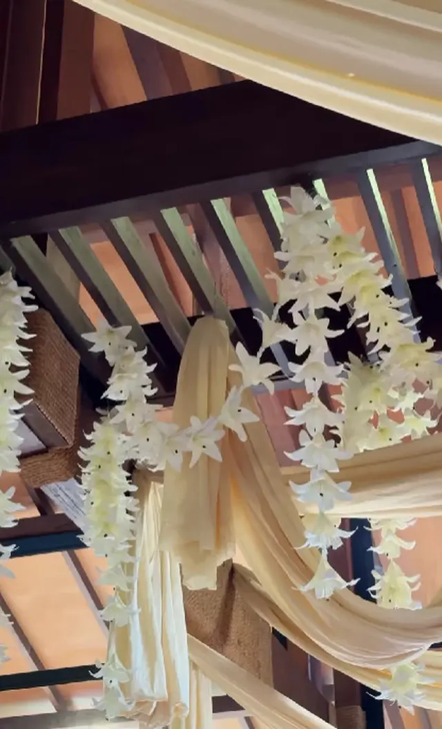 Detail dekorasi acara pengajian Alyssa Daguise, tak hanya megah tapi sarat makna