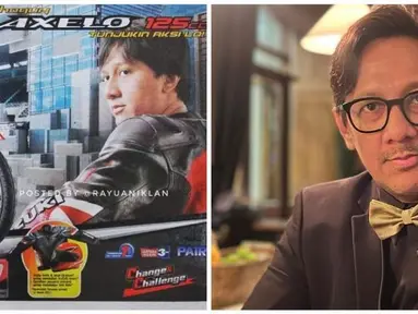 Andre Taulany juga perna jadi bintang iklan motor loh (Source: Ist)