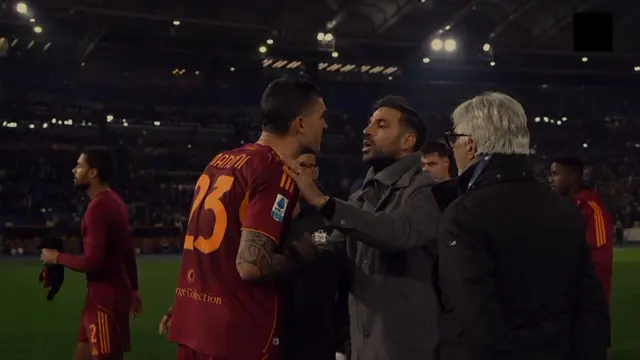 Gianluca Mancini dan Cesc Fabregas