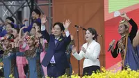 Presiden baru Taiwan&nbsp;Lai Ching-te atau dikenal pula William Lai dilantik pada Senin (20/5/2024). (Dok. AP Photo/Chiang Ying-ying