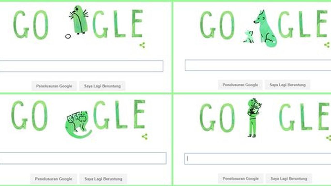 Untuk Indonesia, Google persembahkan doodle Hari Ayah Nasional