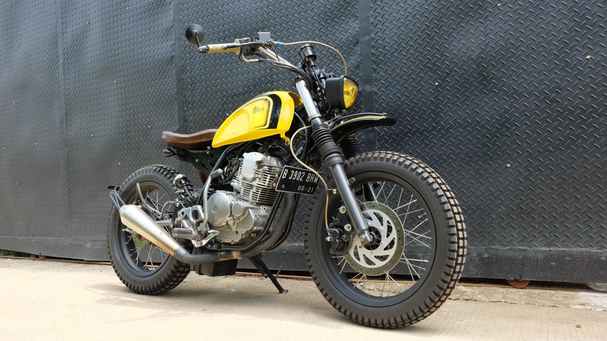 Custom sale scrambler scorpio