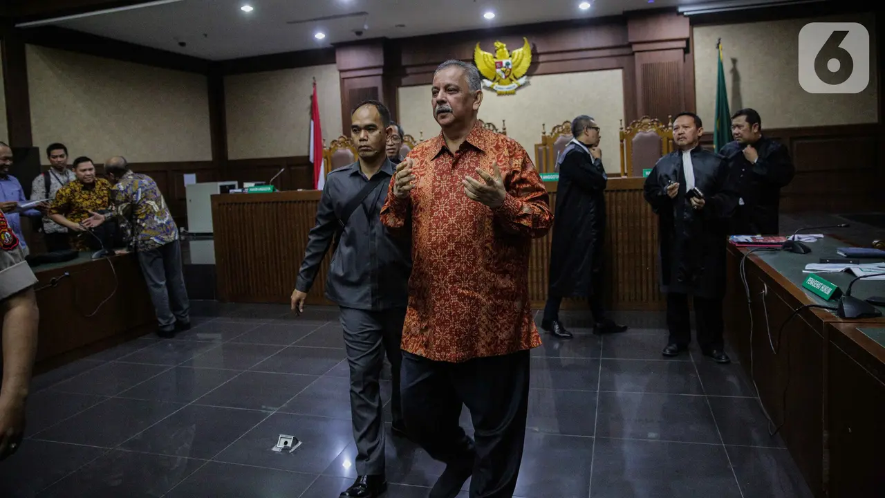 Tangis Sofyan Basir Usai Divonis Bebas