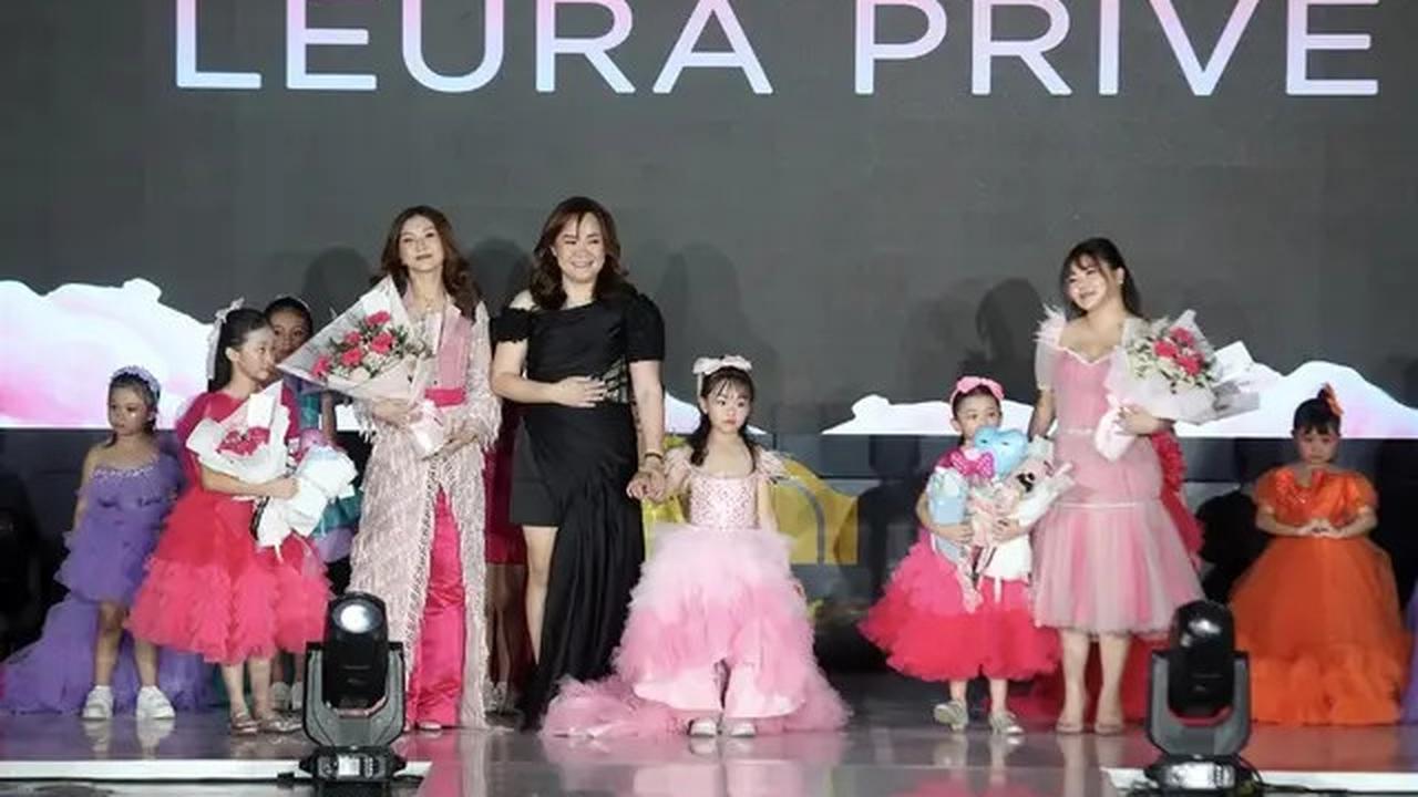 Thalia dan Thania Putri Onsu Jadi Muse Leura Prive di Jakarta Kids Fashion Festival 2024
