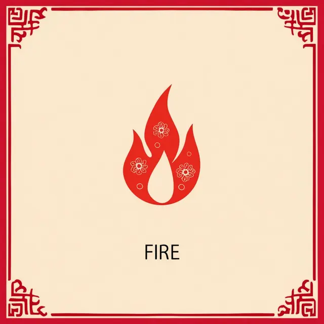 Chinese Zodiac Element - Fire