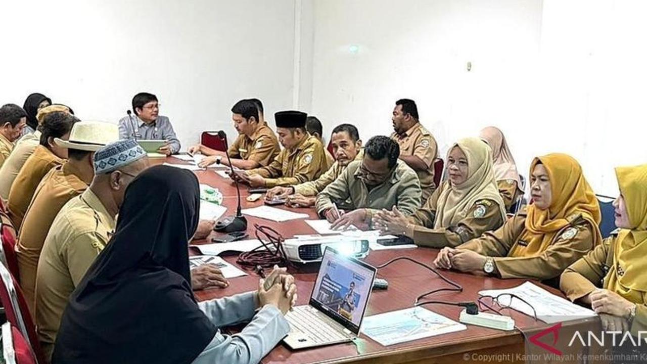 Kanwil Kementerian Hukum Kalbar Perkuat Pos Bantuan Hukum Desa di Mempawah