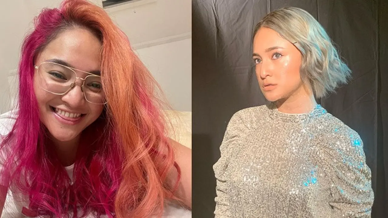 6 Potret Marshanda dengan Ragam Warna Rambut, Terbaru Pink Cerah