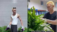 Jalani Profesi Sebagai Model Sekaligus Pedagang Sayur, Alasan Bryan Yap Bikin Kagum (Sumber: TikTok/plswakeupbryan)