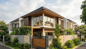 6 Model Pagar untuk Rumah Hook yang Tetap Privat, Estetis, dan Aman dari Sorotan Jalan