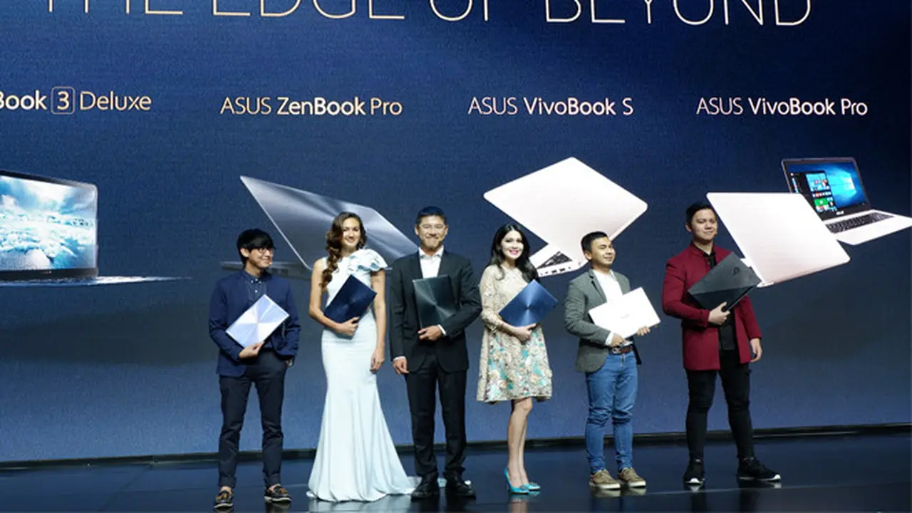 ASUS menghadirkan enam buah notebook baru dengan tema "Less is the New Luxury".