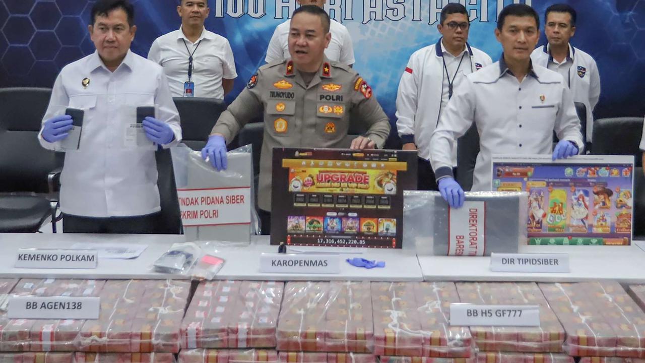 Polisi sita uang Rp61 miliar terkait kasus judi online