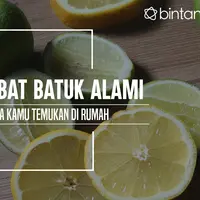 Obat batuk alami. (Foto: Adrian Putra, Digital Imaging: M. Iqbal Nurfajri/Bintang.com)