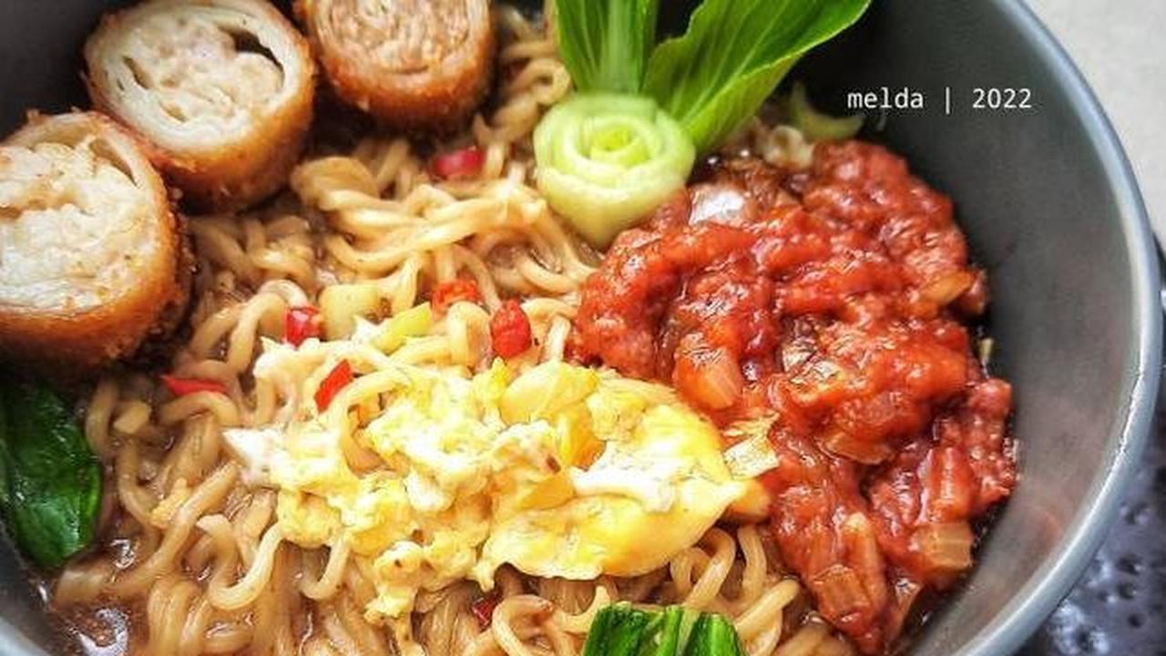 Resep Indomie Kornet Telur Goreng