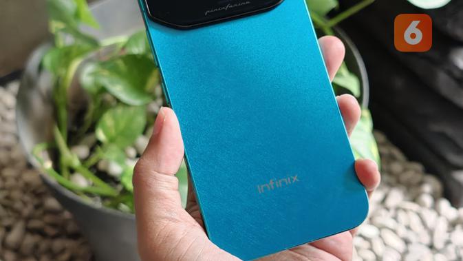 Bodi Infinix Note 60 Ultra Design by Pininfarina. (Liputan6.com/ Yuslianson)