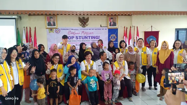 Perkumpulan Lions Indonesia Distrik 307B1 kembali melanjutkan program "STOP STUNTING"
